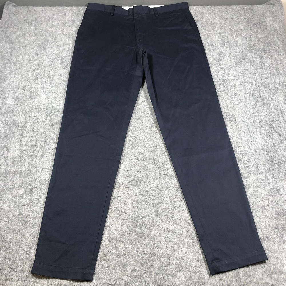 Banana Republic Mason athletic Chino Pants Mens 36x36 Navy Athletic Fit Stretch